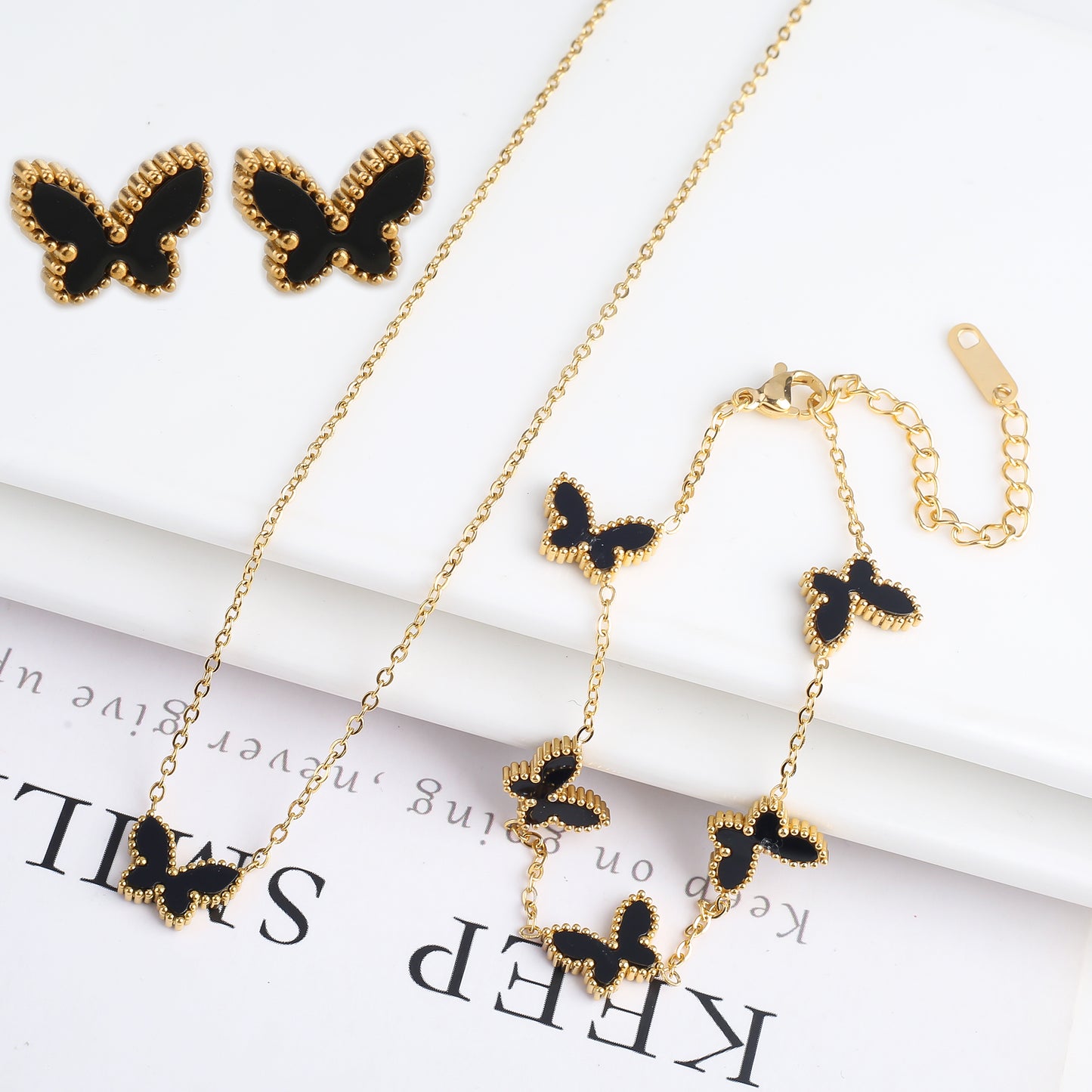 Butterfly Bracelet Simple for Woman Casual Holiday