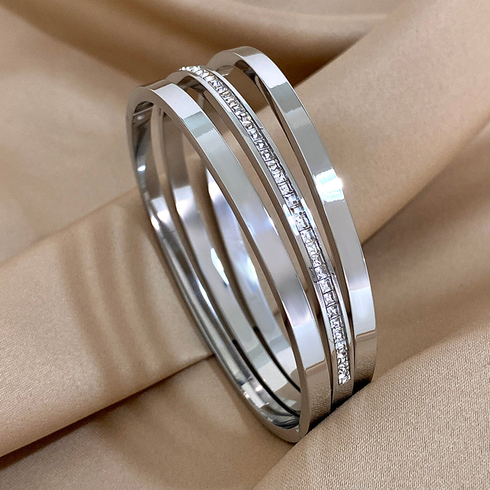 Crystal Cuff Bracelets for Women