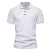 2025 New Fashion Men's Summer T- Shirt Business Casual Cotton