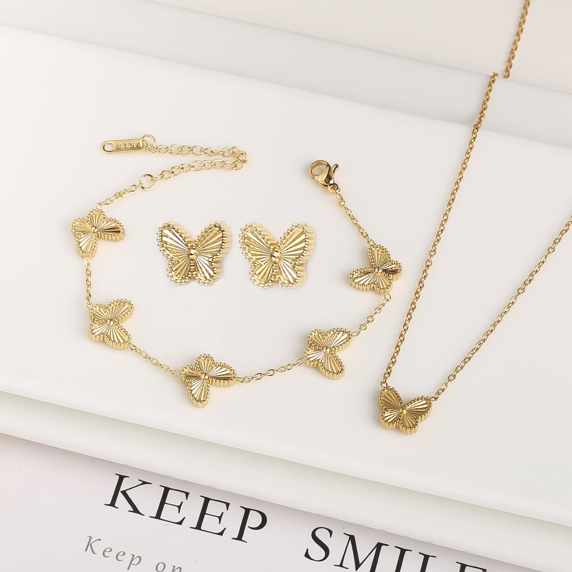 Butterfly Bracelet Simple for Woman Casual Holiday