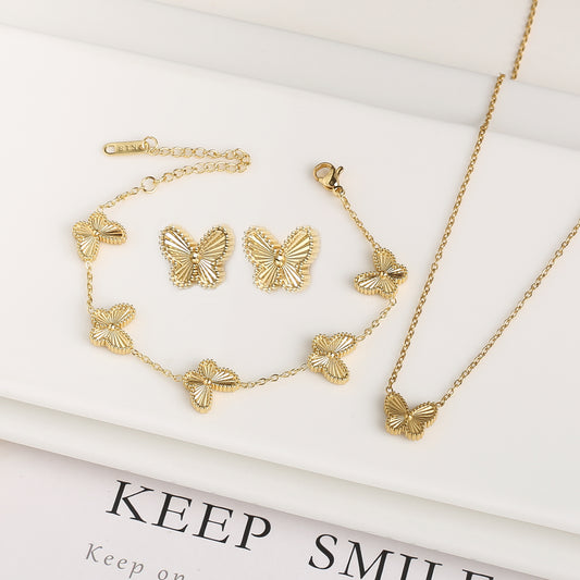 Butterfly Bracelet Simple for Woman Casual Holiday