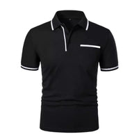 Summer Mens Short Sleeve Polo Shirts Slim