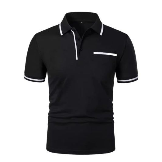Summer Mens Short Sleeve Polo Shirts Slim