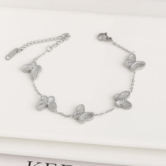 Butterfly Bracelet Simple for Woman Casual Holiday