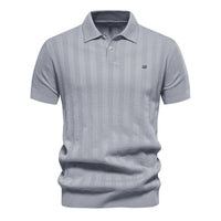 men's woolen polo sweater