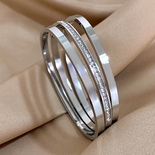 Crystal Cuff Bracelets for Women