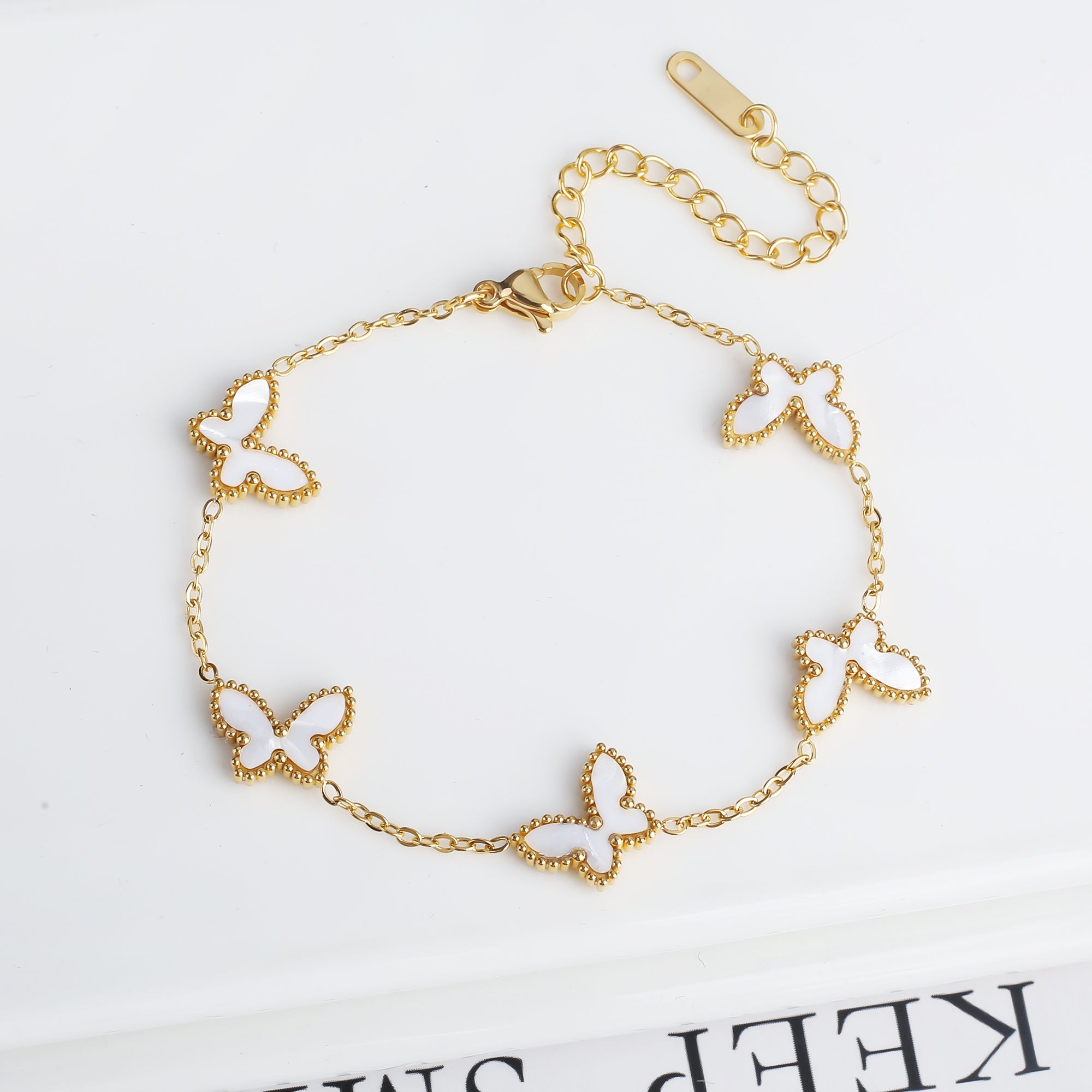 Butterfly Bracelet Simple for Woman Casual Holiday