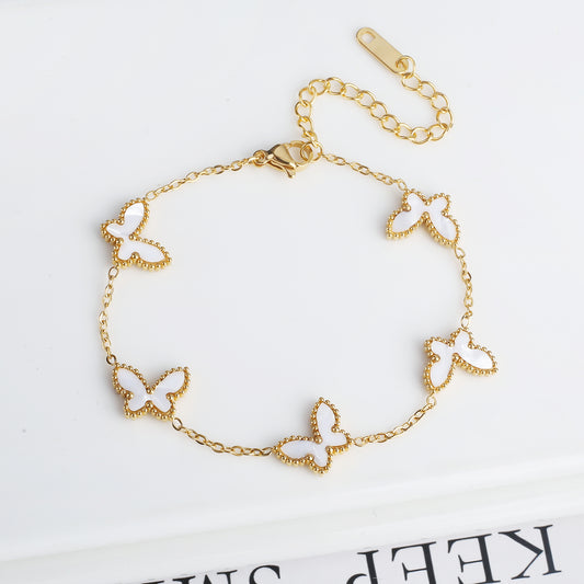 Butterfly Bracelet Simple for Woman Casual Holiday