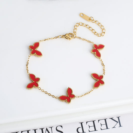 Butterfly Bracelet Simple for Woman Casual Holiday