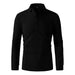 New Men's Business Casual Long Sleeved Shirt Solid